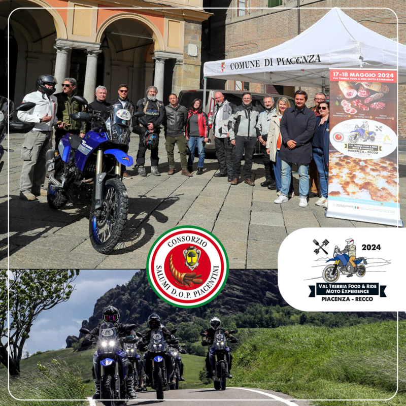 SALUMI DOP PIACENTINI: “VALTREBBIA FOOD & RIDE MOTO EXPERIENCE”